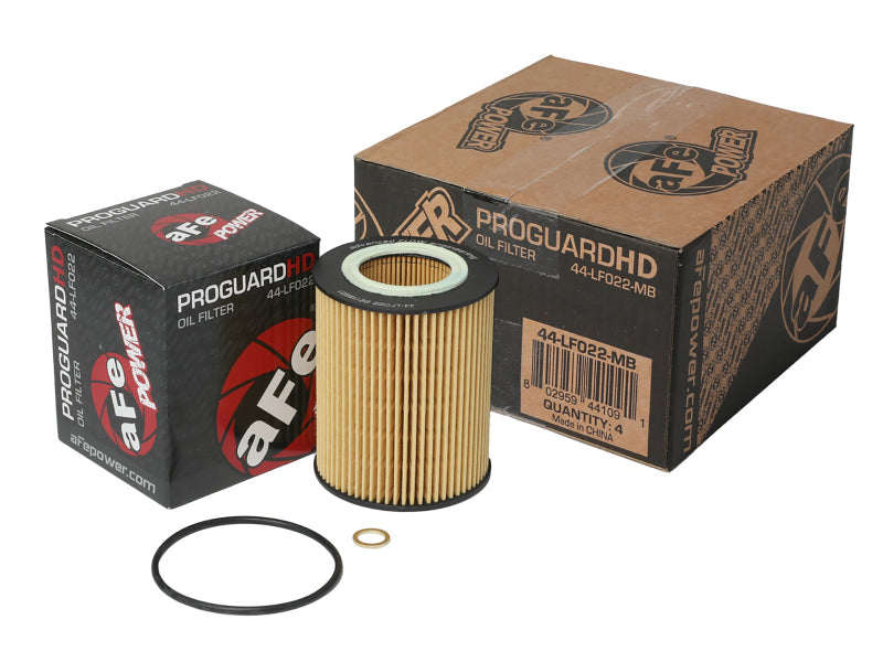 aFe Pro GUARD D2 Oil Filter 96-06 BMW Gas Cars L6 (4 Pack) - Burkken Auto Parts