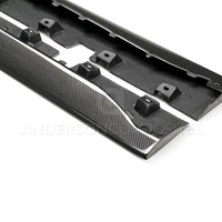 Anderson Composites 15-16 Ford Mustang Type-AR Rocker Panel Splitter - Burkken Auto Parts