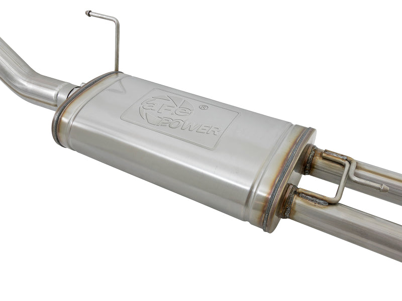 aFe MACHForce XP 2.5in Cat-Back Exhaust System w/ Black Tip Nissan Frontier 17-19 V8-5.6L - Burkken Auto Parts