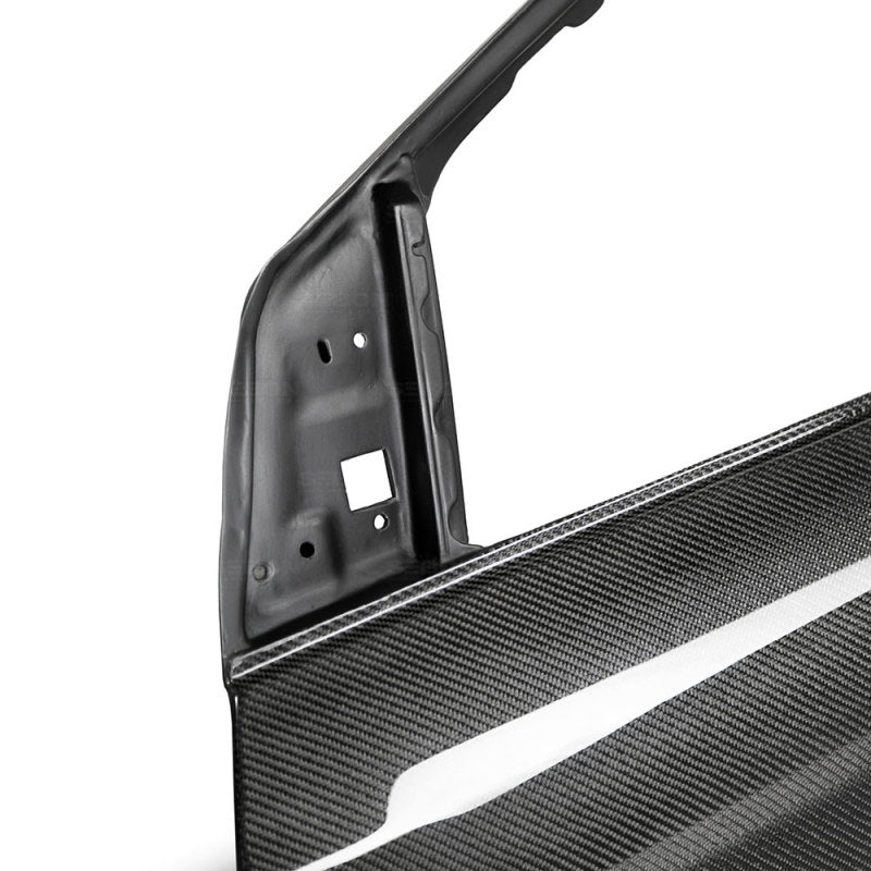 Anderson Composites 16-18 Ford Focus RS Front Carbon Fiber Doors (Pair) - Burkken Auto Parts