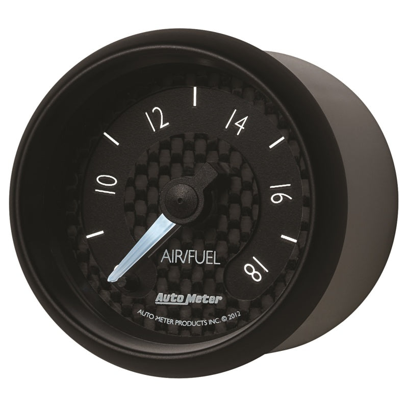 Autometer GT Series 52mm Full Sweep Electronic 8:1-18:1 AFR Wideband Air/Fuel Ratio Analog - Burkken Auto Parts