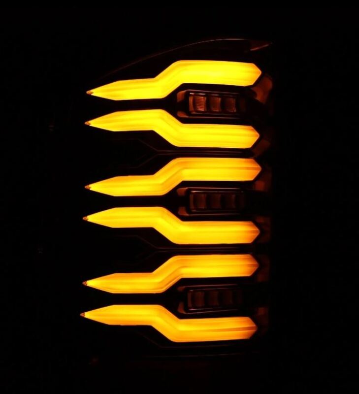 AlphaRex 07-13 Chevrolet Silverado 1500 (Ex. Hybrid Models) LUXX-Series LED Tail Lights Alpha-Black - Burkken Auto Parts