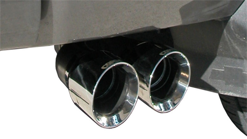 Corsa 2009-2009 Chevrolet Silverado Crew Cab/Short Bed 1500 4.8L V8 Polished Sport Cat-Back Exhaust - Burkken Auto Parts