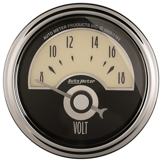 AutoMeter Gauge Voltmeter 2-1/16in. 18V Elec Cruiser Ad - Burkken Auto Parts
