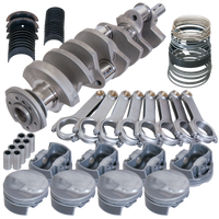 Eagle Chevy 454 4.250in Crank 6.385in H-Beam 18cc Dome 4.280in Pistons Balanced Assembly - Burkken Auto Parts