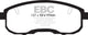 EBC 95-99 Infiniti I30 3.0 Greenstuff Front Brake Pads - Burkken Auto Parts
