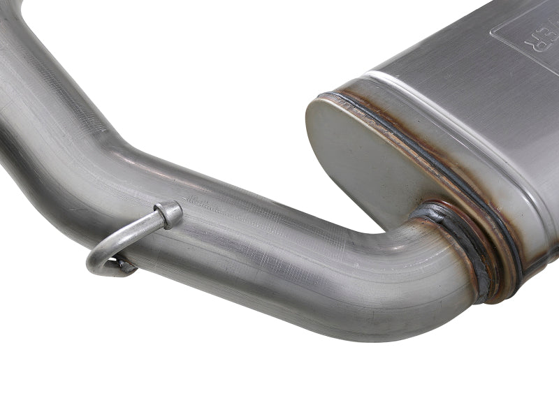 aFe MACH Force-Xp Hi-Tuck 3in 409 SS 18-20 Jeep Wrangler JL 2.0/3.6 Axle-Back Exhaust - Burkken Auto Parts