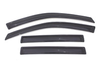 AVS 11-17 Jeep Compass (Old Body Style) Ventvisor Outside Mount Window Deflectors 4pc - Smoke - Burkken Auto Parts