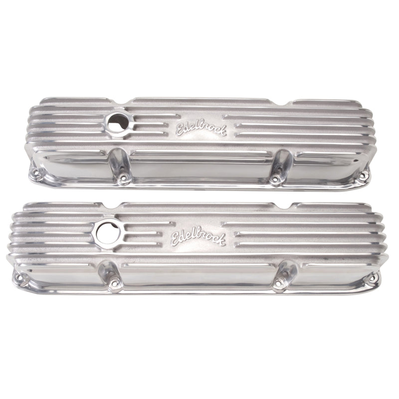 Edelbrock Valve Cover Classic Series Chrysler 383/440 CI V8 Polshed - Burkken Auto Parts