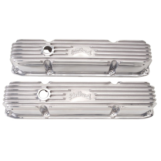 Edelbrock Valve Cover Classic Series Chrysler 383/440 CI V8 Polshed - Burkken Auto Parts