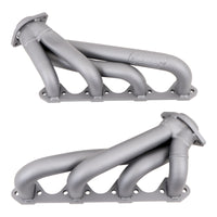 BBK 79-93 Mustang 351 Swap Shorty Unequal Length Exhaust Headers - 1-5/8 Titanium Ceramic - Burkken Auto Parts