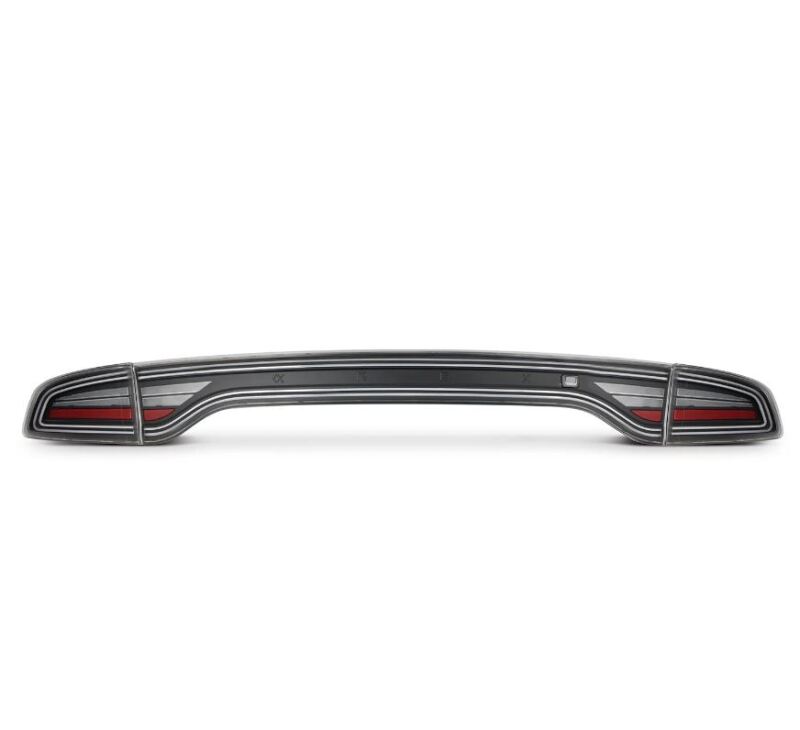AlphaRex 15-23 Dodge Charger NOVA-Series Prismatic LED Tail Lights Black - Burkken Auto Parts