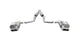 Corsa 2014-2014 Dodge Challenger SRT-8 6.4L V8 Auto Polished Xtreme Cat-Back Exhaust - Burkken Auto Parts