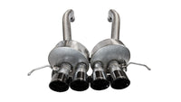Corsa 2015-2019 Chevrolet Corvette C7 Z06 6.2L 2.75in Xtreme Axle-Back w/ Dual NPP & Quad Black Tips - Burkken Auto Parts