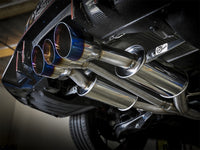 aFe Takeda 3in 304 SS Cat-Back Exhaust w/ Blue Flame Tips 2017+ Honda Civic Type R I4 2.0L (t) - Burkken Auto Parts