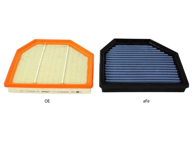 aFe MagnumFLOW OEM Replacement Air Filter PRO 5R 2015 BMW M3/M4 (F80/F82) 3.0L S55 (tt) Qty. 2 - Burkken Auto Parts