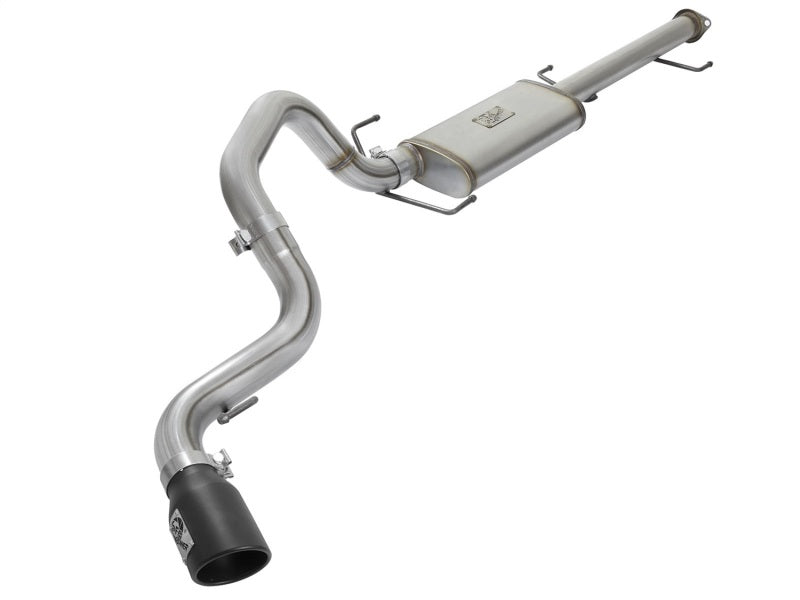 aFe MACH Force Xp 3in SS Cat-Back Single Side Exit Exhaust w/Black Tips 07-14 Toyota FJ Cruiser - Burkken Auto Parts