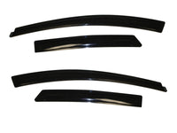 AVS 12-18 Ford Focus Ventvisor Outside Mount Window Deflectors 4pc - Smoke - Burkken Auto Parts