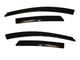 AVS 12-18 Ford Focus Ventvisor Outside Mount Window Deflectors 4pc - Smoke - Burkken Auto Parts
