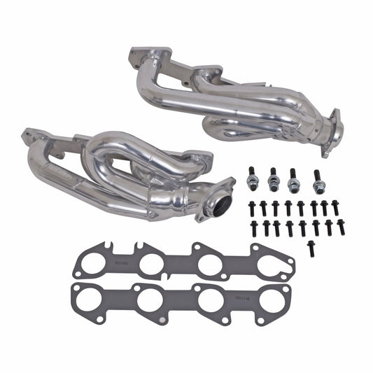 BBK 04-08 Dodge Ram 5.7 Hemi Shorty Tuned Length Exhaust Headers - 1-3/4 Silver Ceramic - Burkken Auto Parts