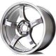 Gram Lights 57CR 15x8.0 +35 4x100 Grace Silver Wheel