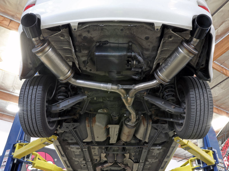 aFe POWER Takeda 06-13 Lexus IS250/IS350 SS Axle-Back Exhaust w/ Black Tips - Burkken Auto Parts