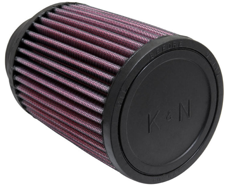 K&N Filter Universal Rubber Filter 2 3/4 inch 10 Degree Flange 4 inch OD 5 inch Height - Burkken Auto Parts