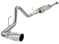 aFe MACHForce XP Exhausts Cat-Back SS-409 EXH CB Toyota Tundra 10-11 V8-5.7L 145.7 WB (pol tip) - Burkken Auto Parts