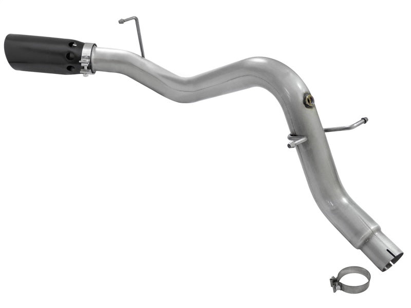 aFe LARGE BORE HD 3.5in DPF-Back Alum Exhaust w/Black Tip 2016 GM Colorado/Canyon 2.8L (td) - Burkken Auto Parts