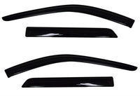 AVS 11-18 Dodge Durango Ventvisor Outside Mount Window Deflectors 4pc - Smoke - Burkken Auto Parts