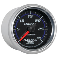 Autometer Cobalt 52mm 0-30,000 PSI F/S Electronic Diesel Fuel Rail Pressure Gauge (Cummins 5.9L) - Burkken Auto Parts