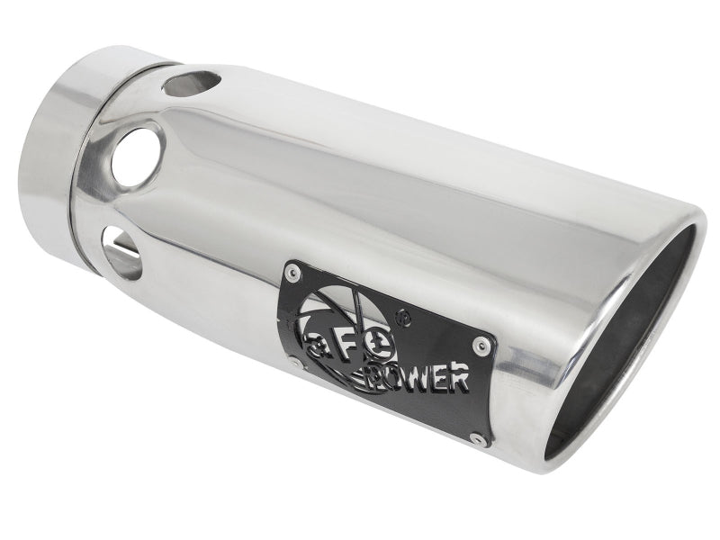 aFe LARGE Bore HD Exhausts DPF-Back SS-409 EXH DB Ford Diesel Trucks 11-12 V8-6.7L (td) - Burkken Auto Parts