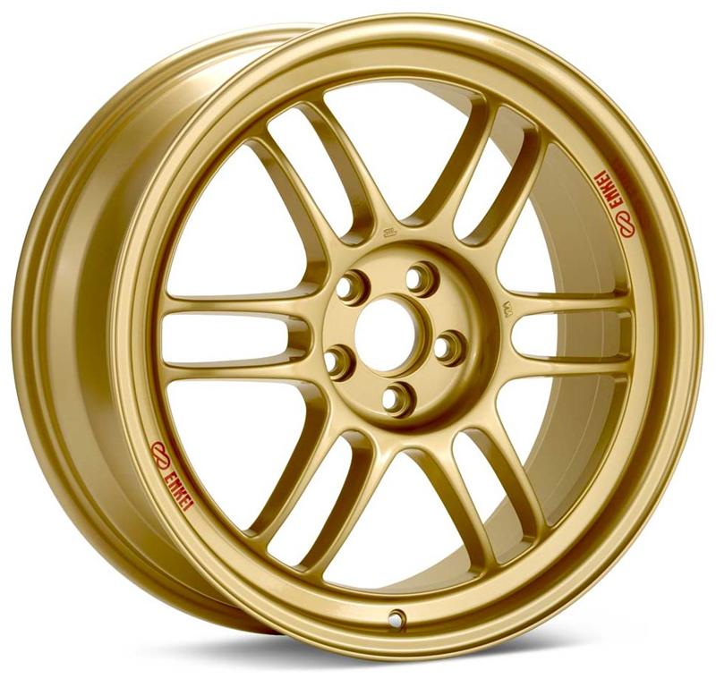 Enkei RPF1 14x7 4x100 19mm Offset 54mm Bore Gold Wheel - Burkken Auto Parts