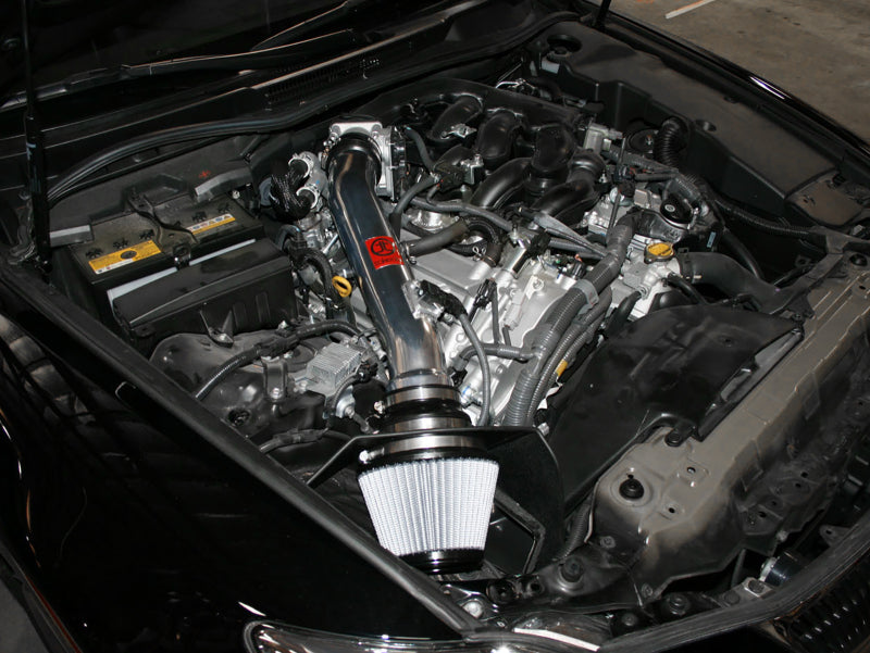 aFe Takeda Intakes Stage-2 Pro Dry S Lexus IS250/350 06-14 V6-2.5L/3.5L (Polished) - Burkken Auto Parts