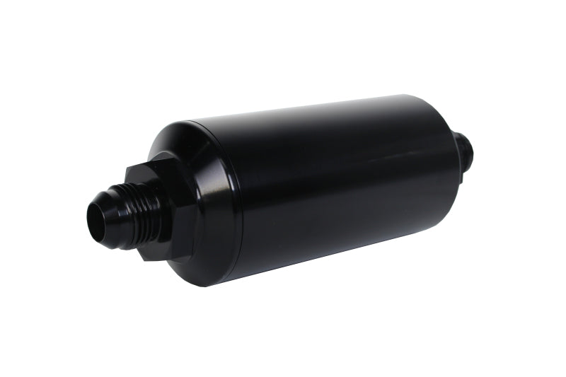 Aeromotive In-Line Filter - (AN -08 Male) 100 Micron Stainless Steel Element - Burkken Auto Parts