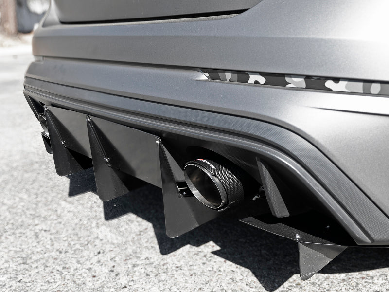 aFe Takeda 3in 304 SS Cat-Back Exhaust System w/ Carbon Fiber Tips 16-18 Ford Focus RS I4-2.3L (t) - Burkken Auto Parts