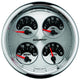 Autometer American Muscle SSE 100PSI/100-250 Deg F/8-18 Volt Oil Press/Water Temp/Volt/Fuel Gauge - Burkken Auto Parts