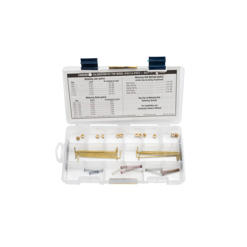 Edelbrock Calibration Kit for 1812/1813 - Burkken Auto Parts