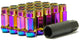 Wheel Mate Muteki SR48 Open End Lug Nuts - Neon 12x1.50 48mm