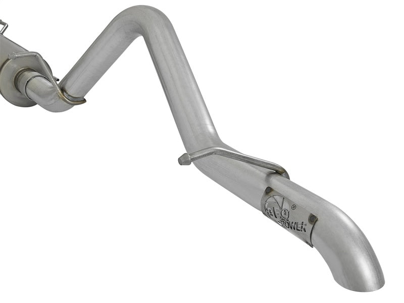 aFe Scorpion 2-1/2in Aluminized Steel Cat-Back Exhaust 07-18 Jeep Wrangler (JK) V6 3.6L/3.8L (2/4dr) - Burkken Auto Parts