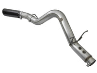 aFe LARGE BORE HD 5in 409-SS DPF-Back Exhaust w/Black Tip 2017 GM Duramax V8-6.6L (td) L5P - Burkken Auto Parts