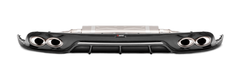 Akrapovic 16-17 Porsche 911 Turbo/Turbo S (991.2) Rear Carbon Fiber Diffuser - High Gloss - Burkken Auto Parts