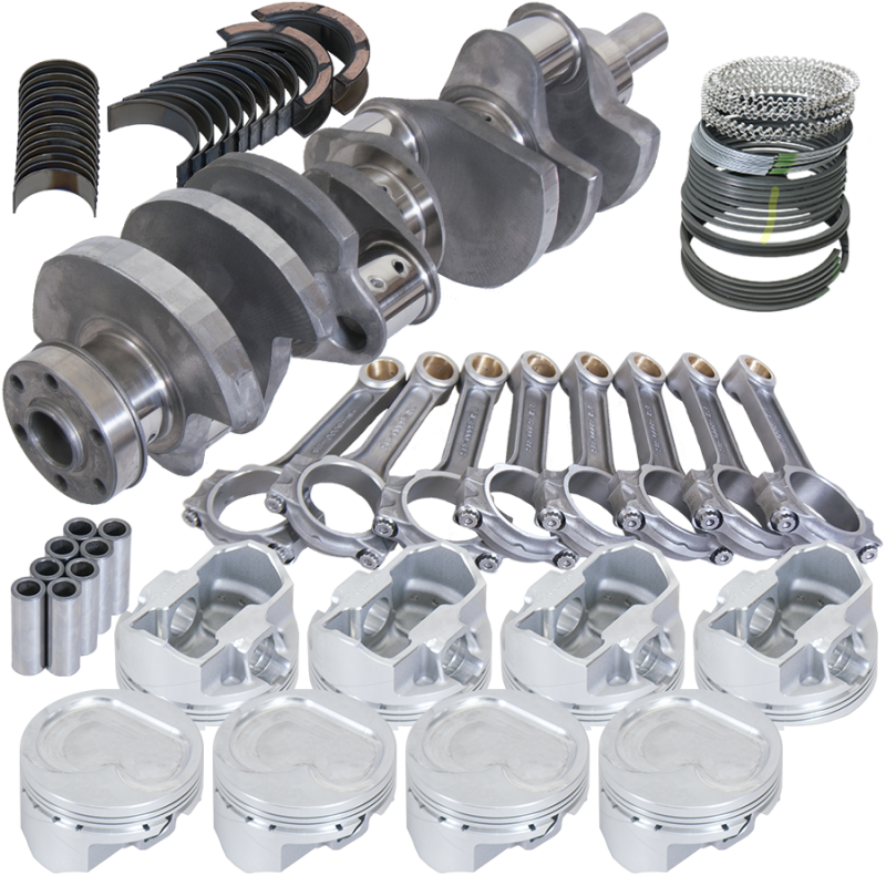 Eagle Ford 351C 4.000in Crank 6.000in I-Beam Rods -18cc 4.000in Pistons Rotating Assembly - Burkken Auto Parts