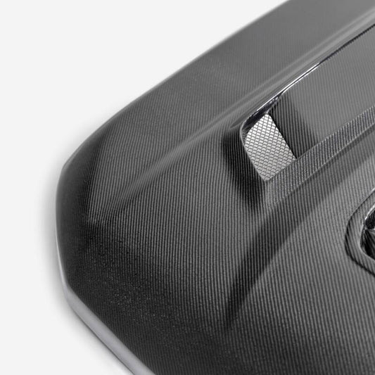 Anderson Composites 20-24 Chevy Silverado Type-T2 Carbon Fiber Hood - Burkken Auto Parts