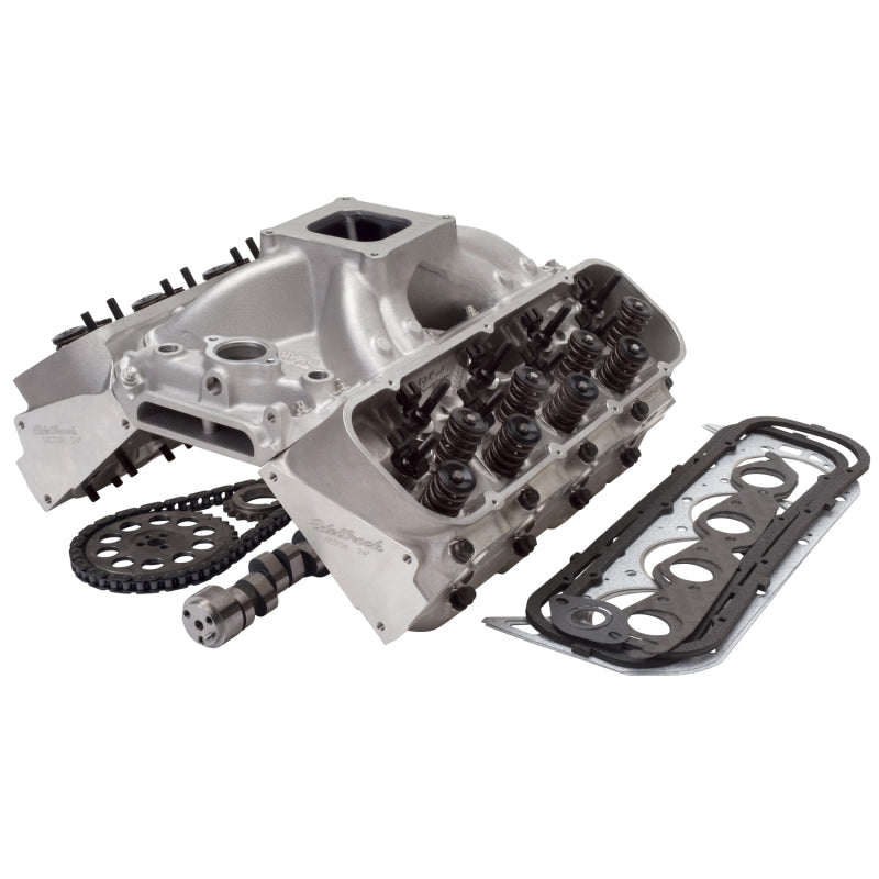 Edelbrock Power Package Top End Kit BBC 502 CI Hydraulic Roller Camshaft 600+ Hp - Burkken Auto Parts