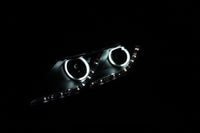 ANZO 2011-2013 Kia Optima Projector Headlights w/ Halo Black (CCFL) - Burkken Auto Parts