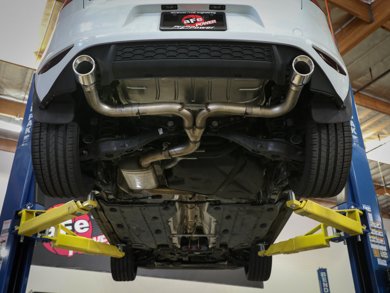 aFe MACHForce XP 3in-2.5in SS Exhaust Cat-Back 15-17 Volkswagen GTI (MKVII) L4-2.0L (t) - Polished - Burkken Auto Parts