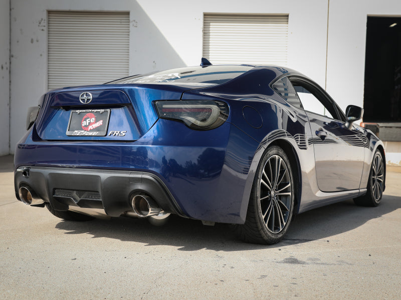 aFe Takeda 17-20 BRZ/FRS/86 2.5in 304 Stainless Steel Cat-Back Exhaust - Burkken Auto Parts