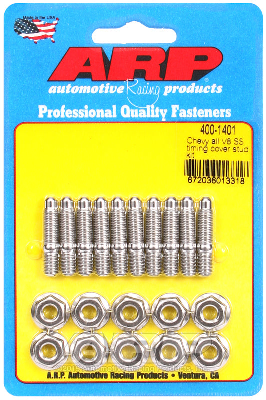 ARP Chevy All V8 SS Timing Cover Stud Kit - Burkken Auto Parts