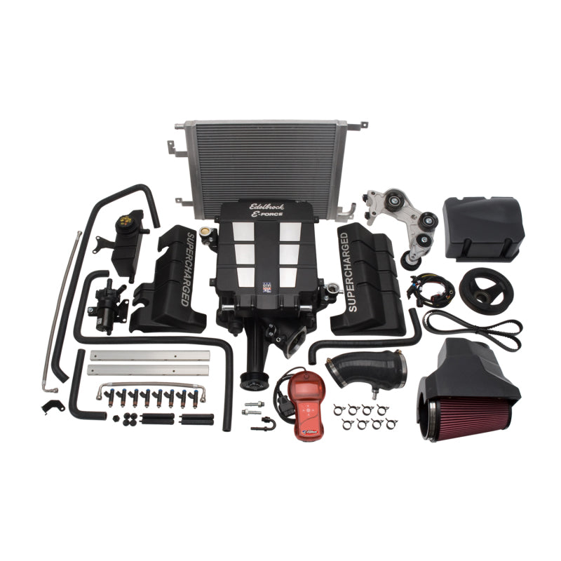 Edelbrock Supercharger Stage 1 - Street Kit 2005-2010 Chrysler Lx and Lc 6 1L Hemi w/ Tuner - Burkken Auto Parts
